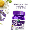 ZzzQuil Pure Zzzs Melatonin + Chamomile & Lavender Gummies, Wildberry Vanilla (Bottle of 24)