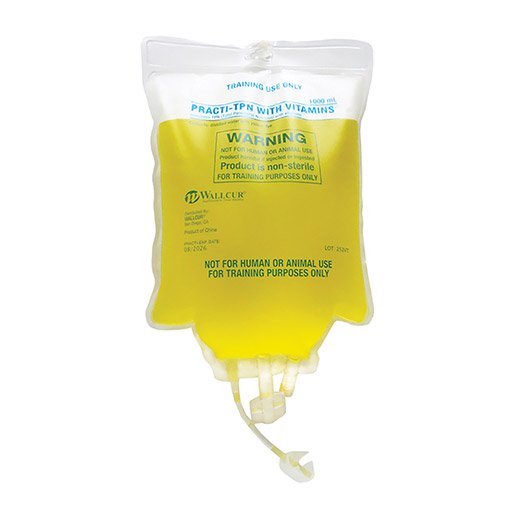 Clinical Training Medication Practi-TPN Bag with Vitamins Liquid I.V. Bag 1000 mL (Each) 