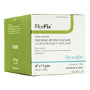 RiteFix Nonwoven Dressing Retention Tape, 4 Inch x 11 Yard, White (Box)