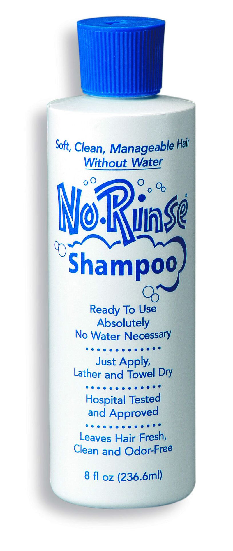No-Rinse Rinse-Free Shampoo, 8 oz. Bottle (Each)