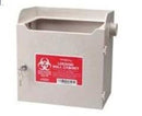 CABINET WALL LOCKING FORSHARPS CONTAINER BEIGE 2/CS