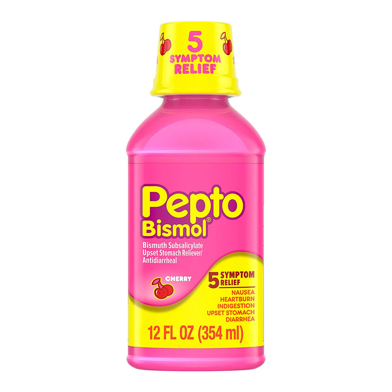 Pepto-Bismol Bismuth Subsalicylate Liquid Cherry (Each)