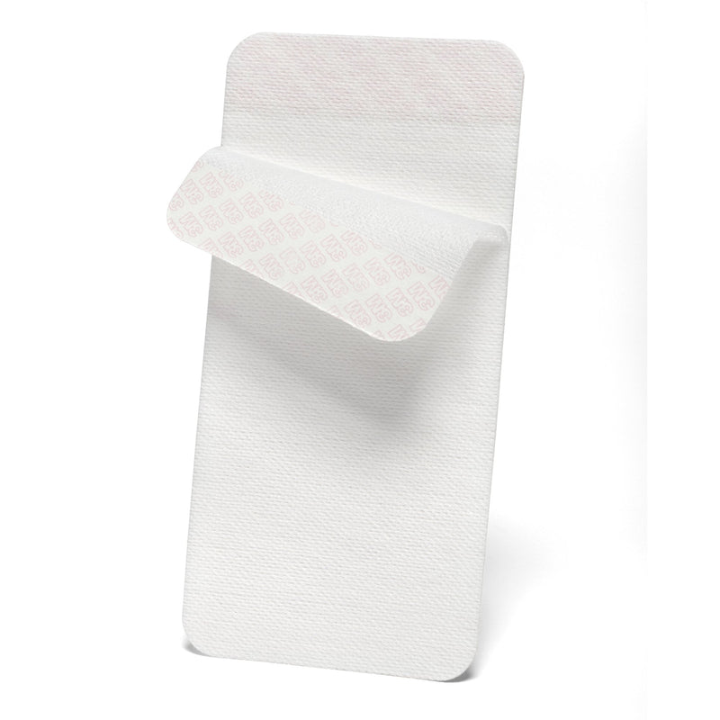 Solventum Corporation 3M Medipore Soft Cloth Dressing Retention Tape, 3-7/8 x 7-7/8 Inch, White (100/CS) 