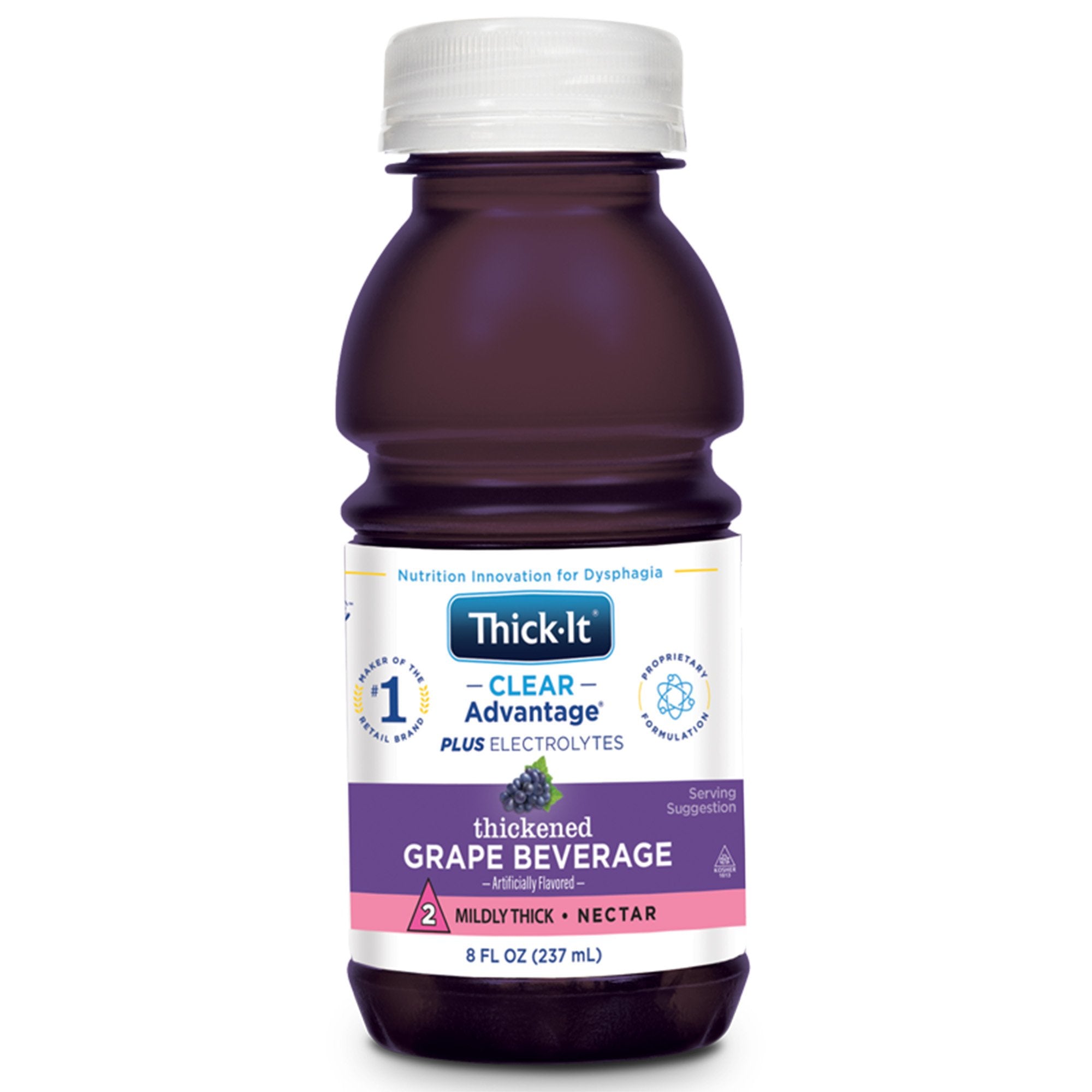 Kent Precision Foods Thick-It Clear Advantage Plus Electrolytes Thickened Beverage, Grape (24/CS) 