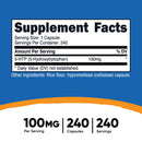 Nutricost nutricost 200 mg 5-HTP Capsules (12/CS)