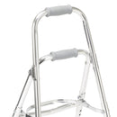 Drive DeVilbiss Healthcare drive Hemi Aluminum Side Step Folding Walker, 29.5 – 37 Inch Height 