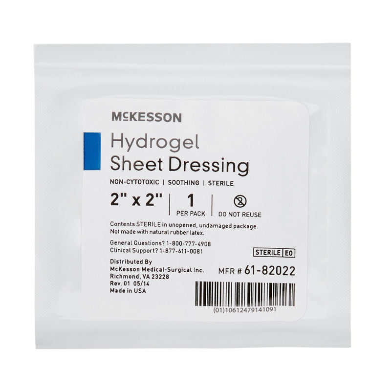 McKesson Brand McKesson Hydrogel Dressing, 2 x 2 Inch (40/CS) 