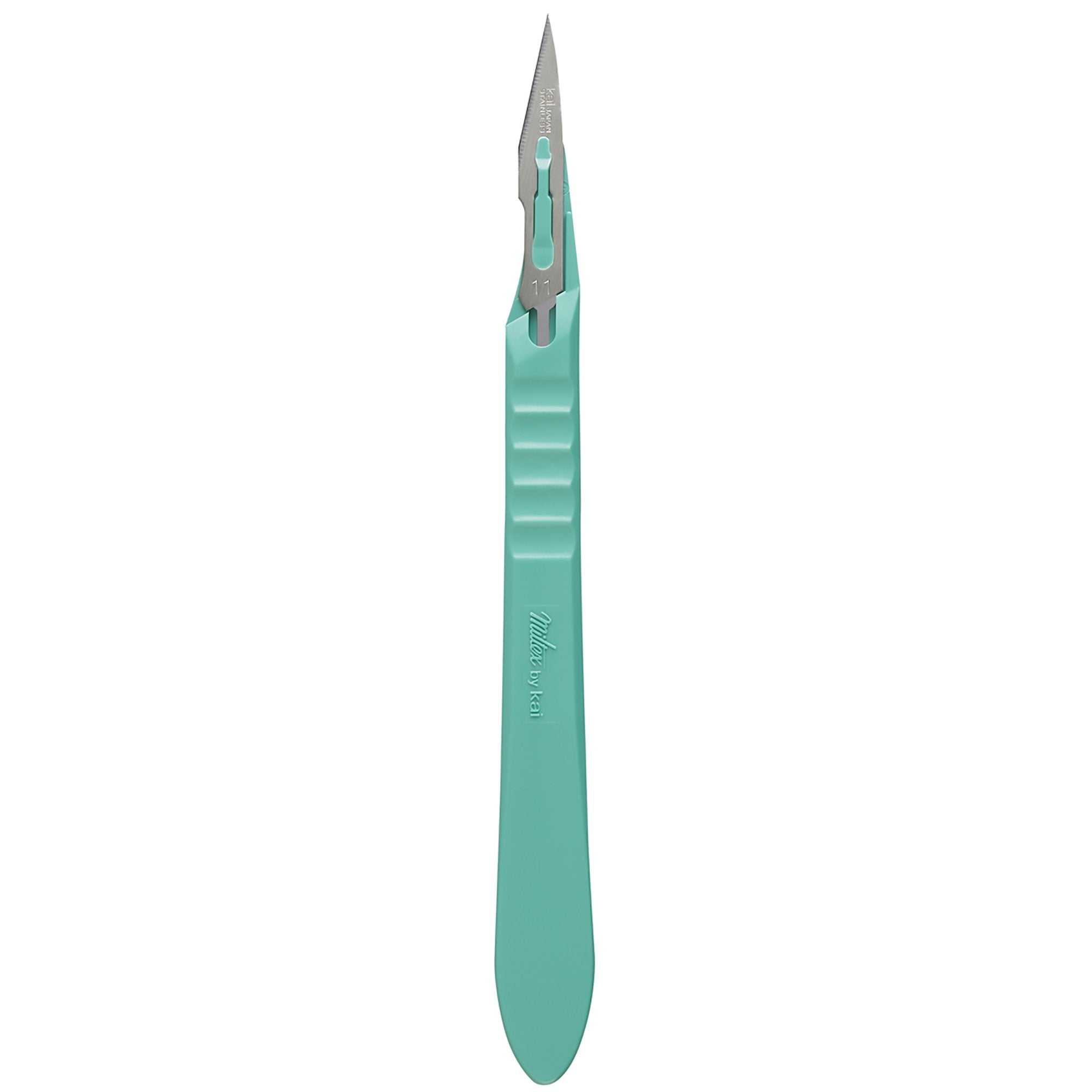 Scalpel Miltex No. 11 Stainless Steel / Plastic Classic Grip Handle Sterile Disposable 