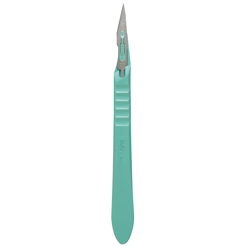 Scalpel Miltex No. 11 Stainless Steel / Plastic Classic Grip Handle Sterile Disposable 