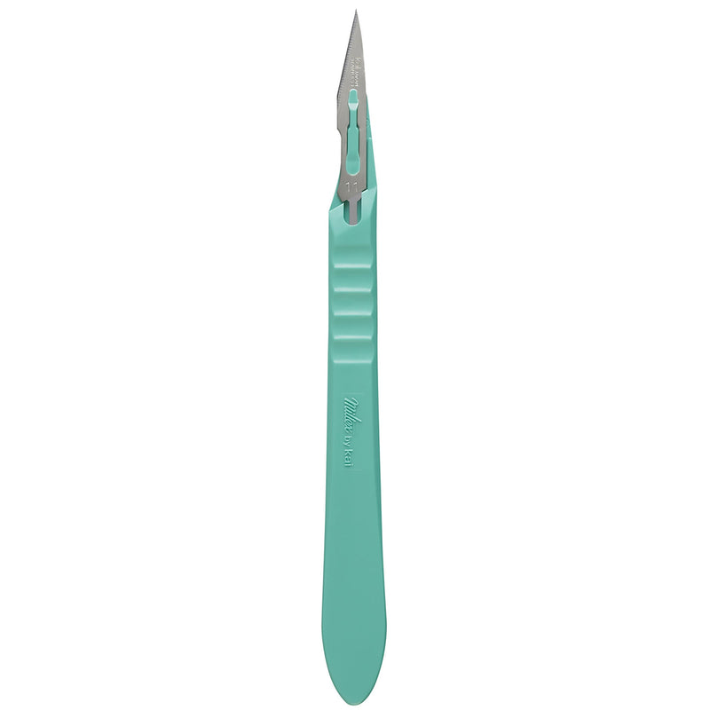Scalpel Miltex No. 11 Stainless Steel / Plastic Classic Grip Handle Sterile Disposable (Box of 10)