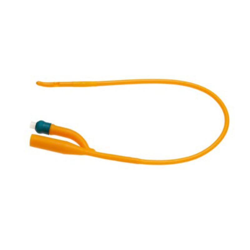 Foley Catheter Rusch PureGold 2-Way Coude Tip 30 cc Balloon 18 Fr. Latex (Box of 10)