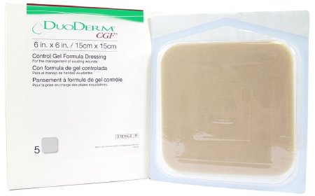 DRESSING HYDROCOLLOID W/BORDERSQ 2.5X2.5 5/BX