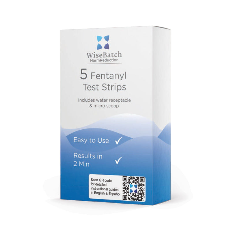 Drug Identification Test Kit HarmReduction Fentanyl 5 Tests (Box of 5)