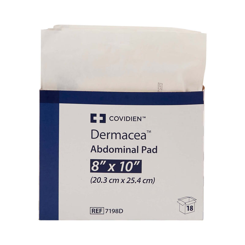 Dermacea Sterile Abdominal Pad, 8 x 10 Inch 