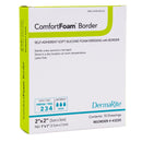 Sion Brands LLC ComfortFoam Border Self-Adherent Soft Silicone Foam Dressing, 5 x 5 Centimeter (10/BX) 