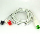 CABLE ECG 3-WIRE AHA CLIP