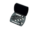 SET LARYNGOSCOPE BLADE E-MACLED FIBER OPTIC
