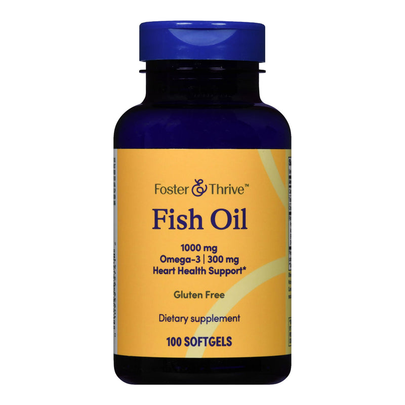 Foster & Thrive Fish Oil 1000 mg Softgels (Bottle of 100)