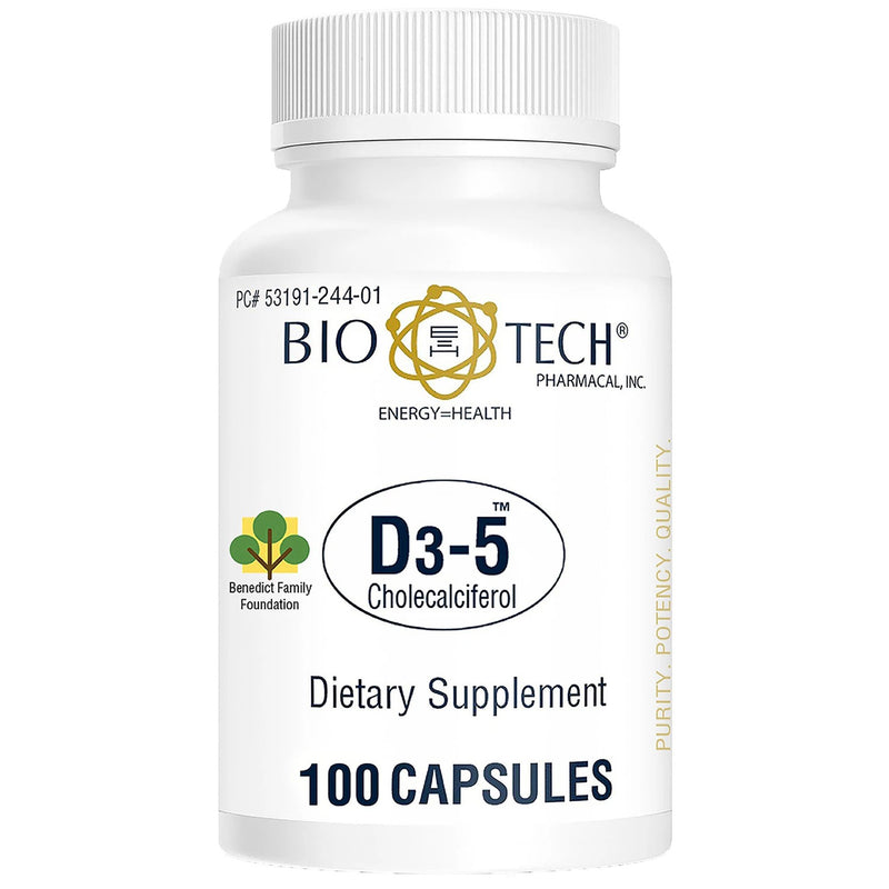 Bio Tech Vitamin D-3 Vitamin Supplement (Bottle of 100)