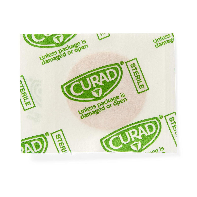 Curad Round Tan Adhesive Spot Bandage, 7/8 Inch (Case of 1200)