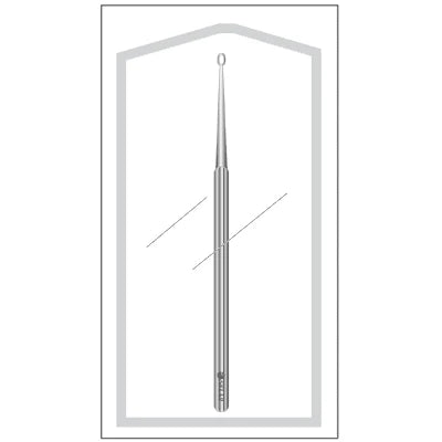 Sklar Sterile Disposable Ear Curette Sterile - 5-3/4", Straight, Loop Tip, Disposable, CS 50 - 96-1007 
