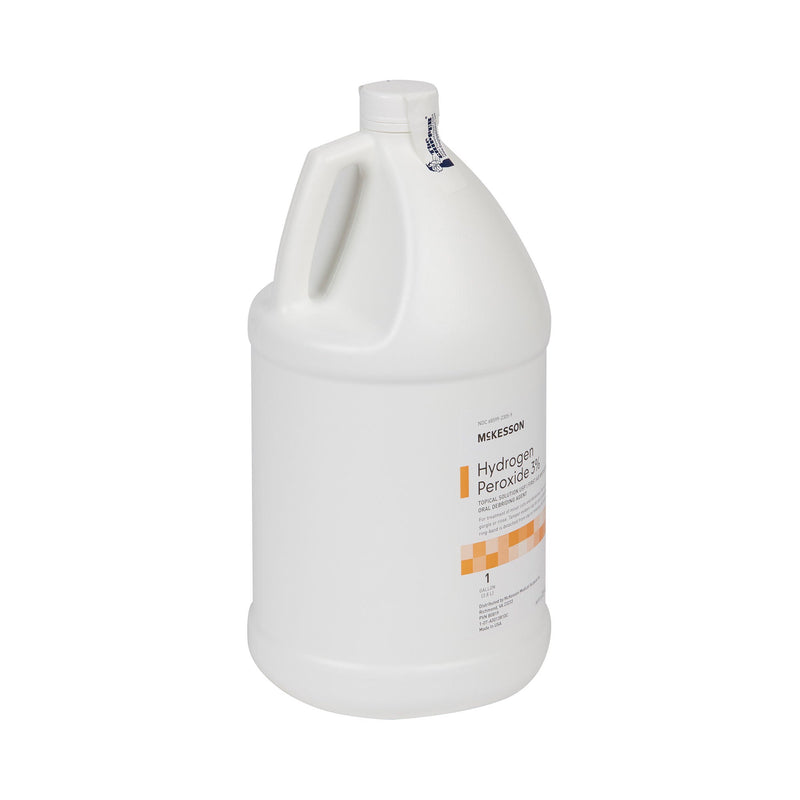 McKesson Hydrogen Peroxide Antiseptic, 1-gallon bottle (4/CS)