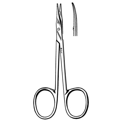 Sklar Stevens Tenotomy Scissors - 4-1/2", Straight, Sharp/Sharp - 64-1243