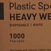 McKesson Polypropylene Spoon, White (Case of 1000)