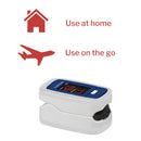 SmartHeart Fingertip Pulse Oximeter for Blood Oxygen Saturation, Economy (Case of 48) 