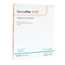 DermaFilm Thin with Border Hydrocolloid Dressing, 6 x 6 Inch (5/BX) 