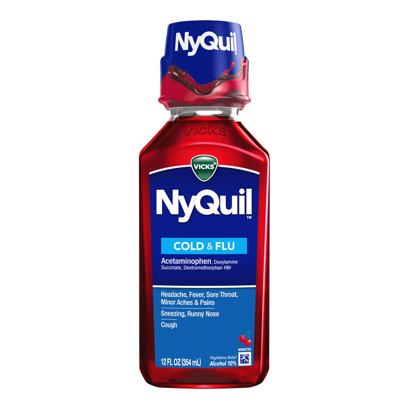 NyQuil Cold & Flu, Cherry Flavor (Each)