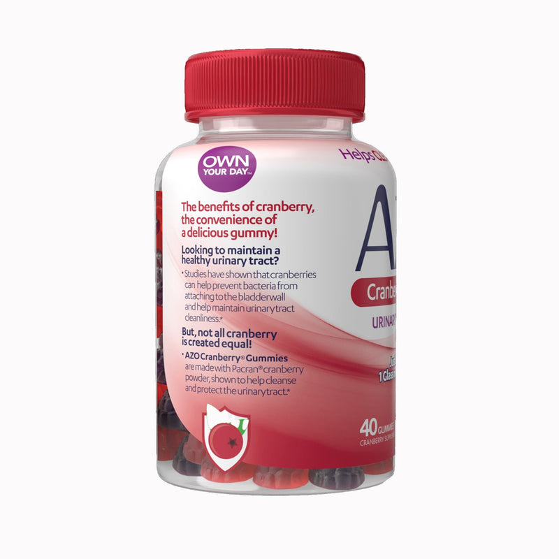 AZO Cranberry, 40 Convenient Gummies in a Bottle