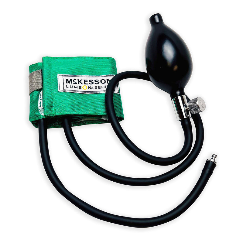 McKesson Lumeon Blood Pressure Cuff and Bulb, Small Cuff, 13.9 – 19.5 cm, Child (Case of 15)