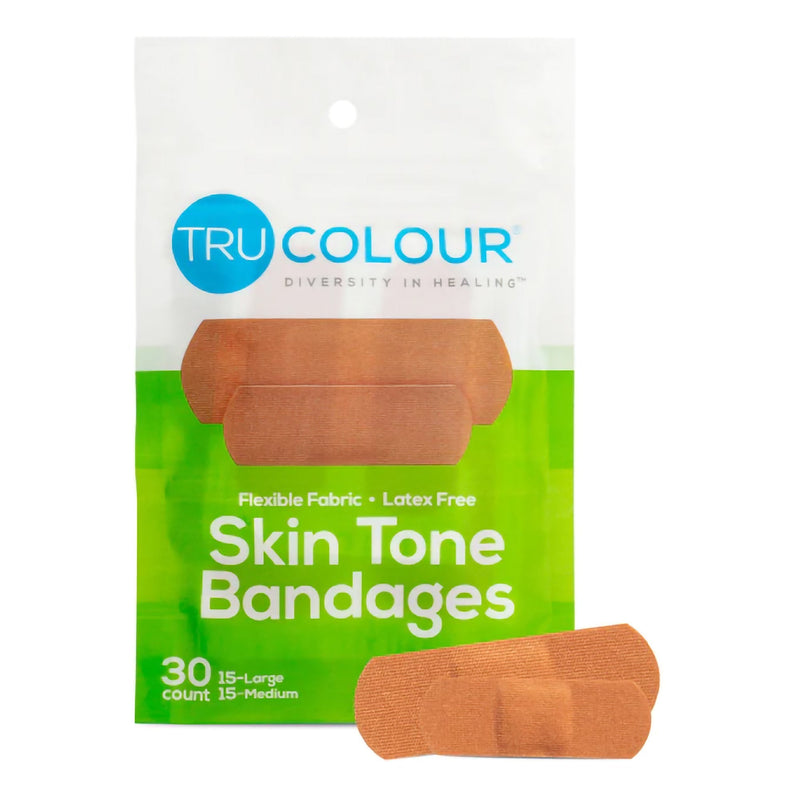 TruColour Olive Adhesive Strip, 1 x 3 Inch (Case of 1500) 