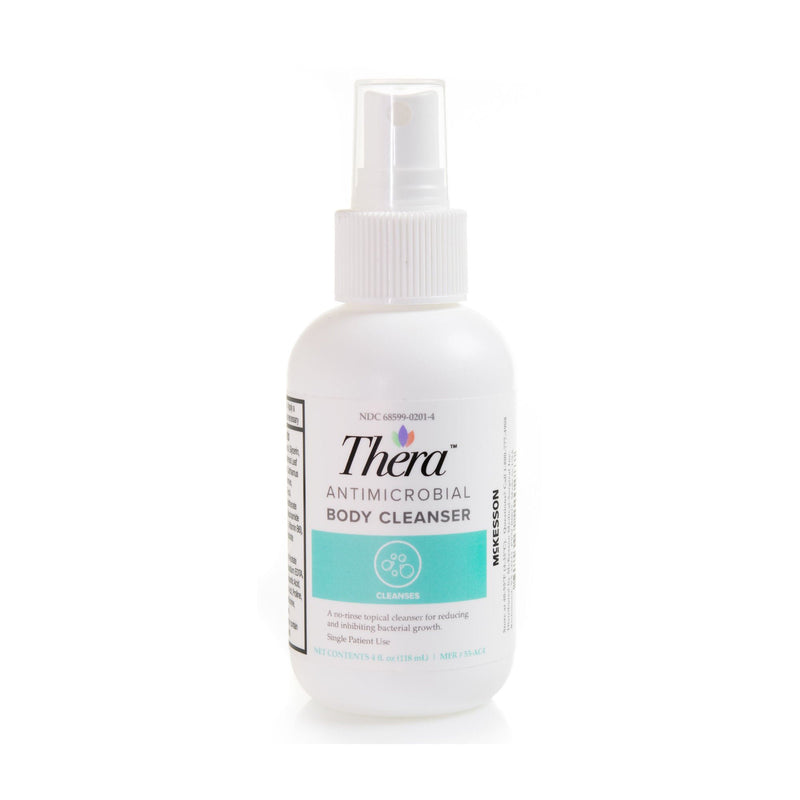McKesson Thera Antimicrobial Body Cleanser, 4-ounce Pump Bottle (Case of 24 Bottles)