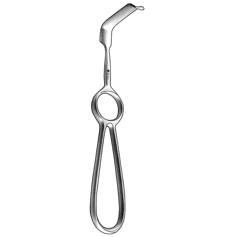 Sklar 6" Sailer Retractor, Soft Tissue, Concaved 35mm x 10mm - 75-4026