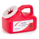 Mail System Pro-Tec Mailback Sharps Collector, 1 Gallon, 9 x 6 x 7.5 Inch (Case of 18)