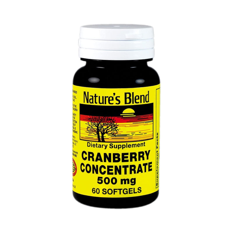 National Vitamin Company Nature's Blend Cranberry Concentrate Herbal Supplement 