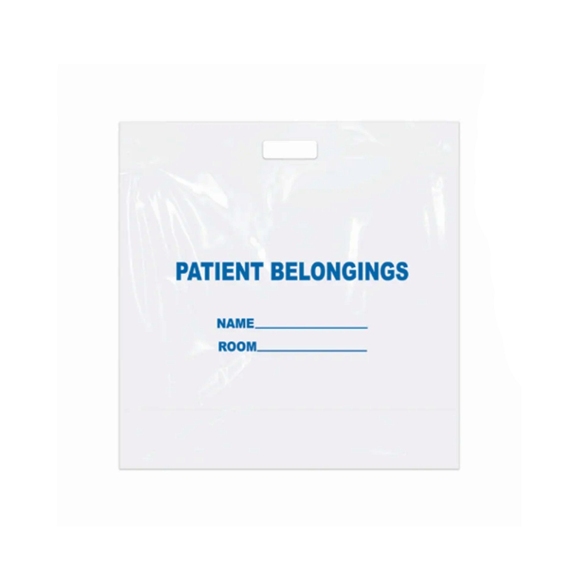 BAG PATIENT BELONGING WHTHANDLE 20X18.5 250/CS
