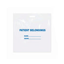 BAG PATIENT BELONGING WHTHANDLE 20X18.5 250/CS