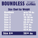 Boundless Youth Diapers, Size 8 (Case of 80)
