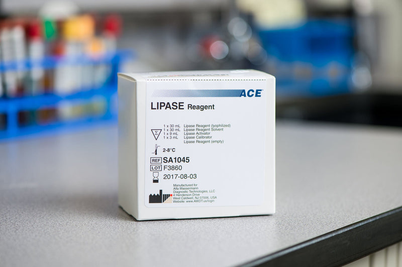 General Chemistry Reagent ACE Lipase For ACE and ACE Alera Analyzers 150 Tests (Kit of 150 Tests)