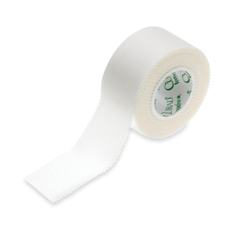 Curad Silk-Like Cloth Medical Tape, 1 Inch x 10 Yard, White (Case of 10 Boxes)