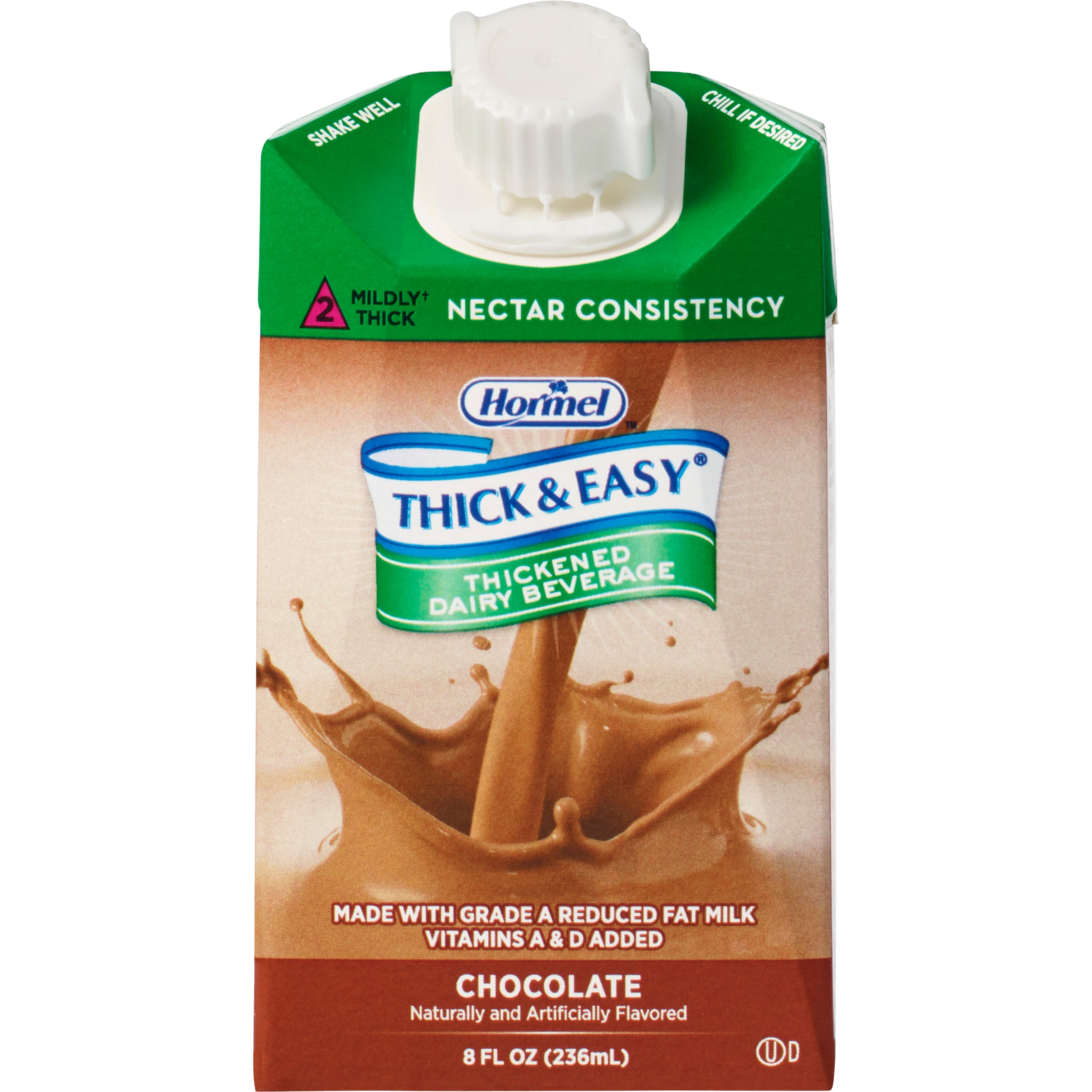 Lyons Magnus LLC Thick & Easy Dairy Nectar Consistency Chocolate Milk Thickened Beverage (27/CS) 