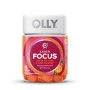 OLLY Public Benefit Corp Dietary Supplement OLLY Laser Focus B6 / B12 / Ginseng / Alpha GPC 2 mg - 50 mcg - 100 mg - 20 mg Strength Gummy 36 per Bottle Berry Tang Flavor 
