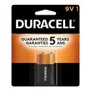 Procter & Gamble Alkaline Battery Duracell Coppertop 9V Cell 9 Volt Disposable 1 Pack 