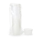 CAP W/CUP DENTURE TRANSLUCENT25/BG 10BG/CS
