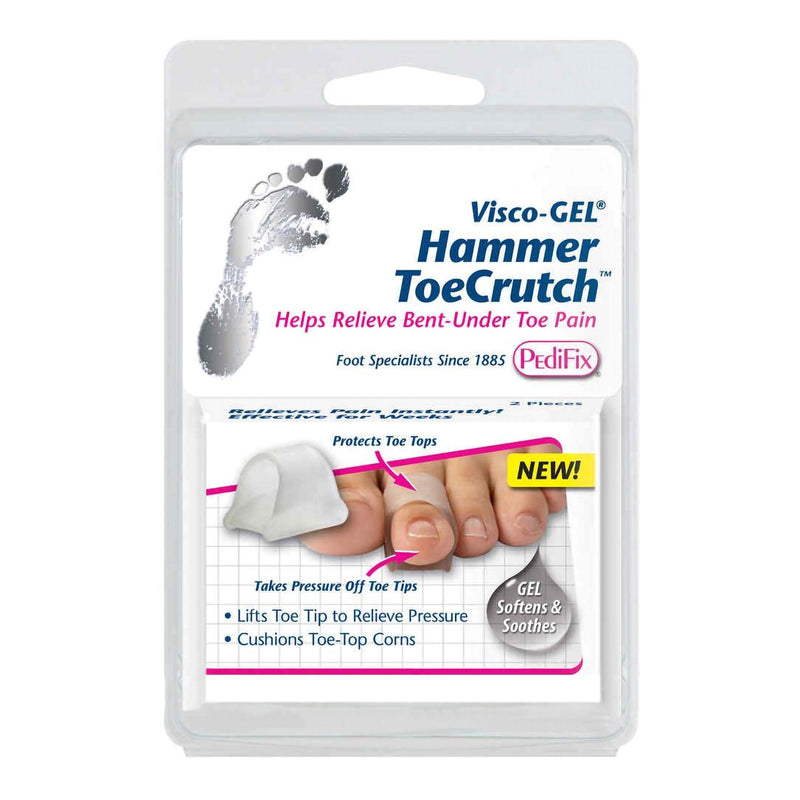 Visco-GEL Hammer ToeCrutch Hammer Toe Cushion, Small (Pack of 4) 