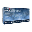 Microflex Medical Microflex Diamond Grip Plus Latex Gloves, Large, White (1000/CS) 