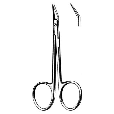 Sklar Biro Dermal Naevus Scissors 4" - 64-1740 
